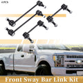 Set of 4 Stabilizer Sway Bar Link Kit for Ford Edge (No.K750798/K750744)