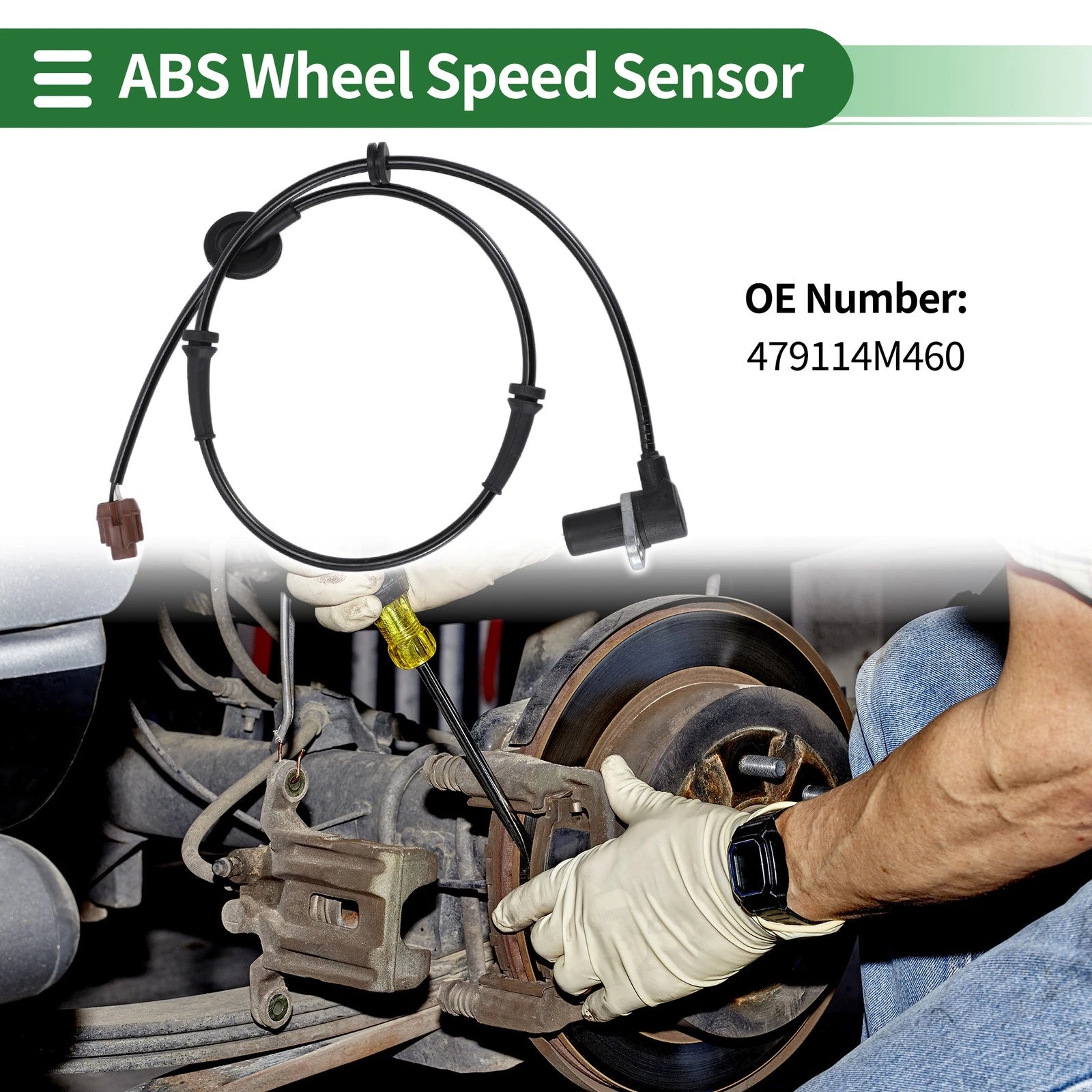 ABS Wheel Speed Sensor No. 479114M460 for Nissan Sentra (2013–2019)