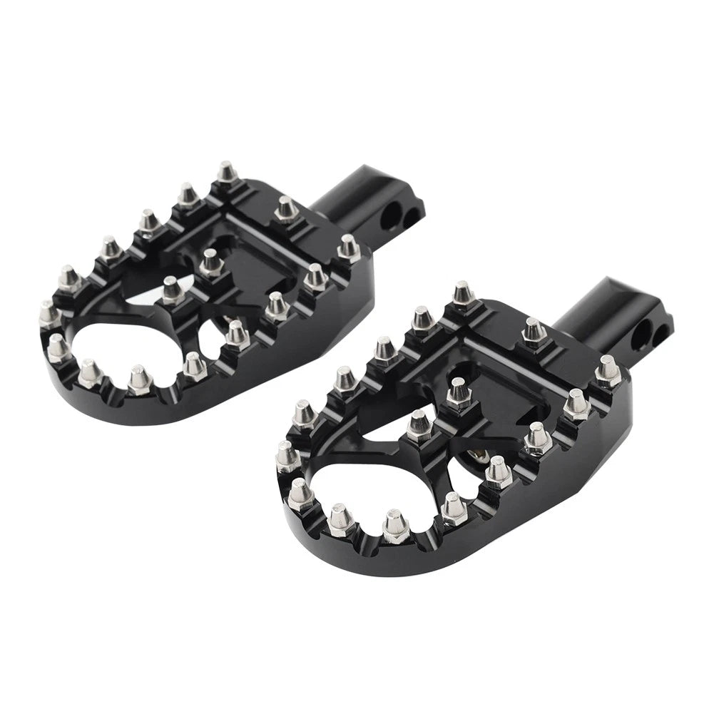 Rear Black FootPeg Passenger Pedal for Harley FXBB FXLR FXLRS FXLRST FXST FLSB (2018–2023)