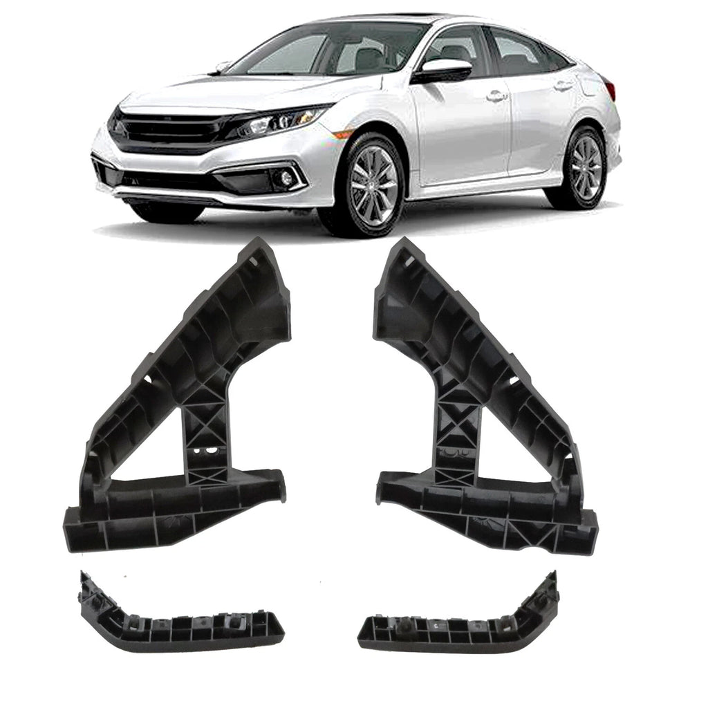 Set of 4 Front Hold Mount Retainers for Honda Civic Sedan (2016–2021)
