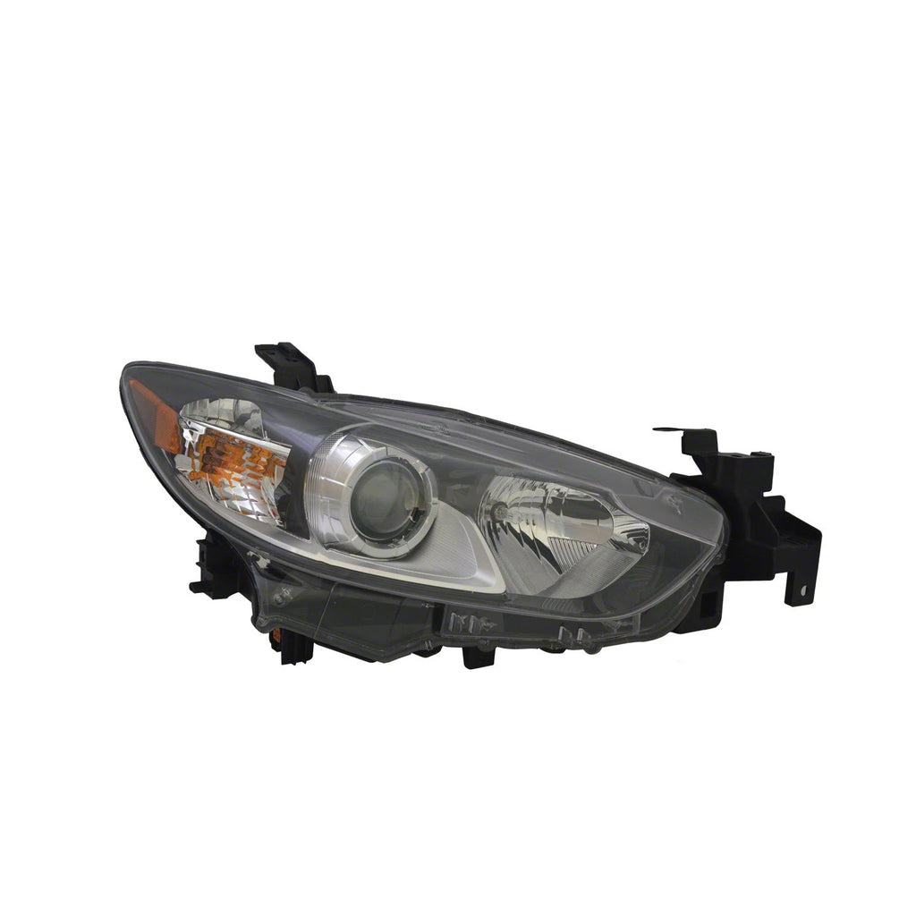 Passenger Side Halogen Headlight Lens/Housing for 2014-2017 Mazda Mazda 6