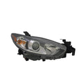 Passenger Side Halogen Headlight Lens/Housing for 2014-2017 Mazda Mazda 6