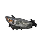 Passenger Side Halogen Headlight Lens/Housing for 2014-2017 Mazda Mazda 6