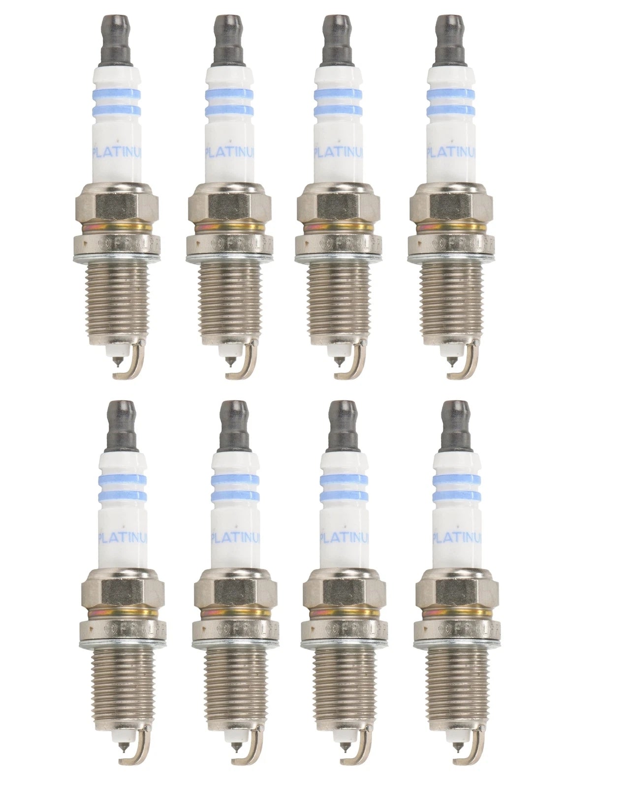 Set of 8 Bosch OE Fine Wire Platinum Spark Plugs # 6725 for