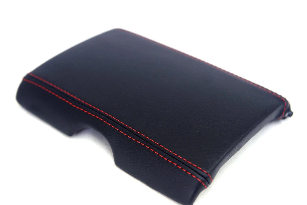 Center Console Armrest Cover for Mazda Miata (1999–2005) Red Stitch
