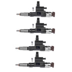 4X Diesel Fuel Injectors for Hino 300 NO4C (2004–2023) 095000-6520 095000-6521 23670-E0090
