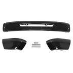 Chrome/Black Steel Front Bumper Face Bar for Ford Ranger (1993–1997)