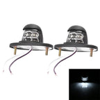 Universal 12V 6 LED White License Plate Lights for Car Truck SUV