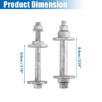 Set of 4 Front Alignment Camber Adjustment Bolts for Toyota 4Runner 