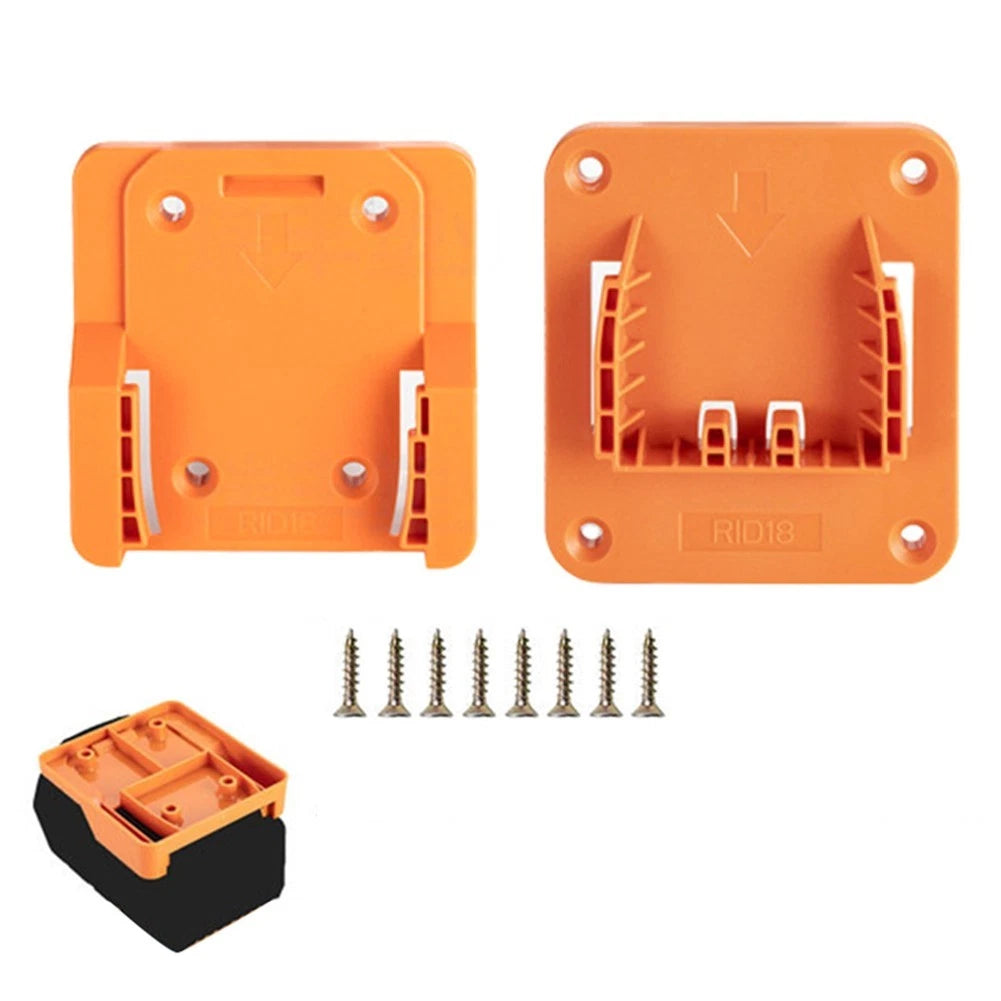 Battery Organizer Rack for RIDGID 18V Tools (AEG 18V)