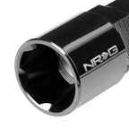 NRG Anodized Lug Nut Lock Key Socket for L01 L10 (Black Chrome)