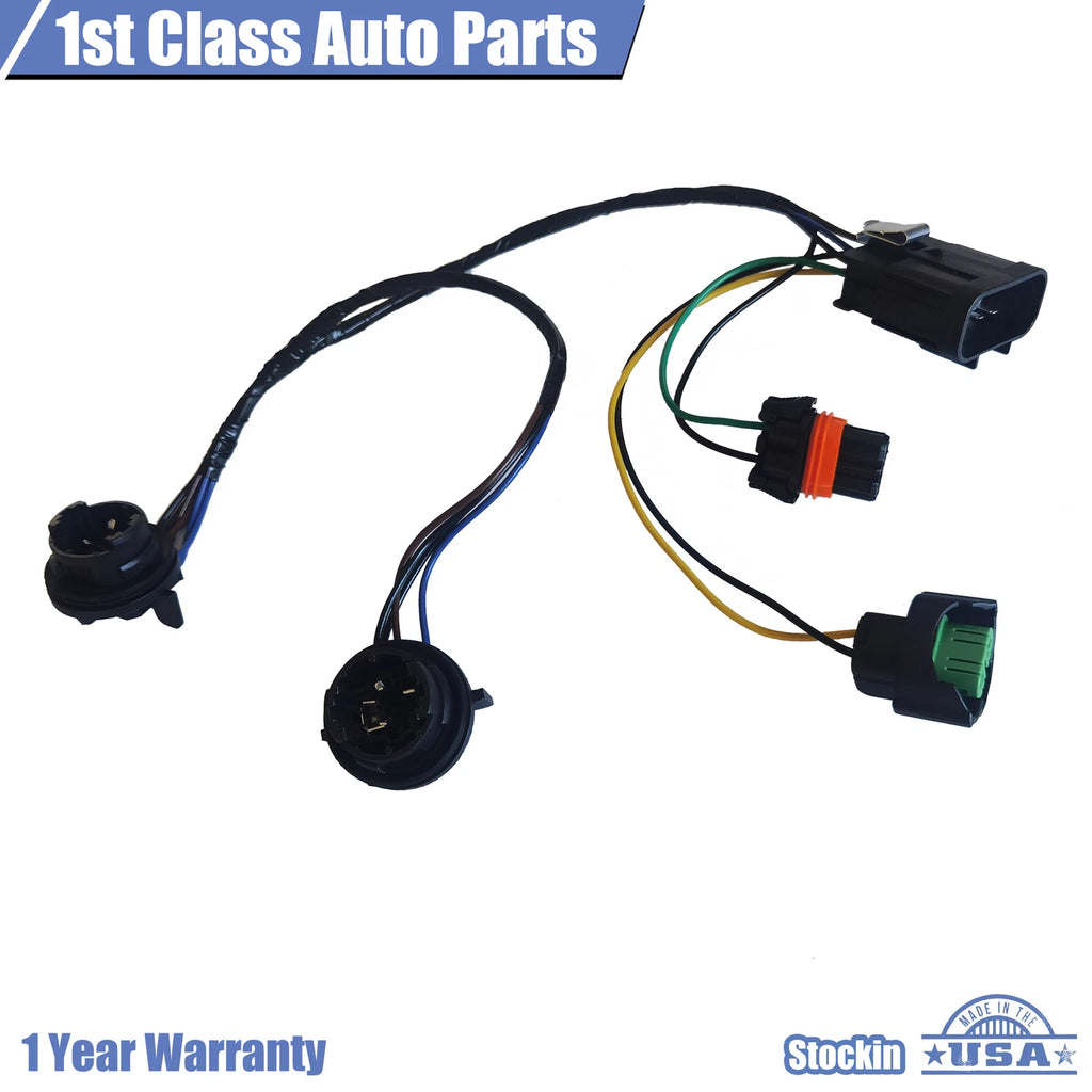 Head Light Wiring Harness Socket for Chevrolet Silverado 