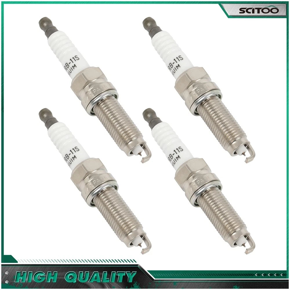 Set of 4 Iridium Spark Plugs for Honda CR-V (2010–2014), Civic (2012–2015)