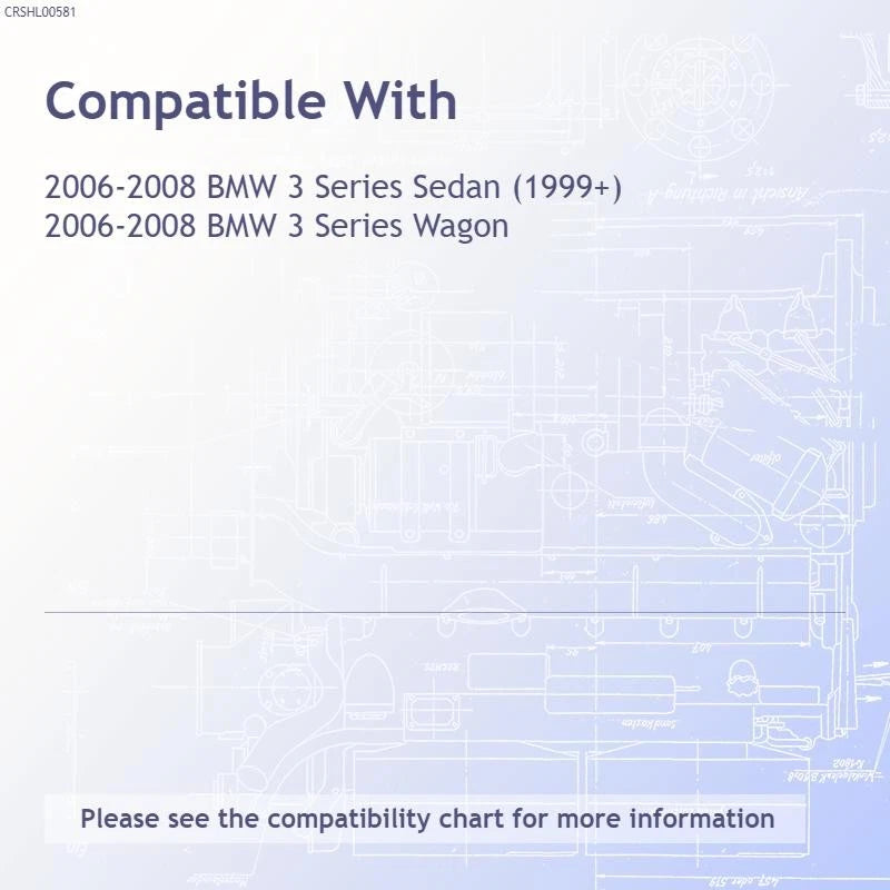 Composite Headlight Bracket Replacement for See Compatibility Chart