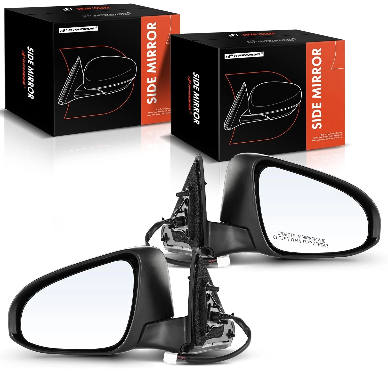 Power Mirror for Toyota Camry (2015–2017) w/ Manual Folding Heated