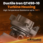 Turbo Turbine for Toyota Land Cruiser 4.2L 1HD-FTE (1998–2007)