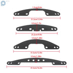 Front Widening Kit for Honda TRX 250EX (2009–2013) Black