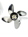 Set of 4 Stainless Steel Propellers for Suzuki (990C0-0084L-26P)
