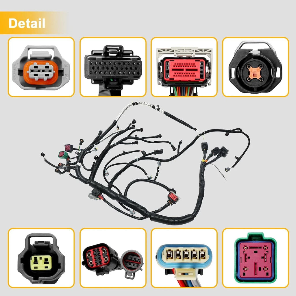 Diesel Main Engine Wire Harness for Ford E150 E250 E350 E450 (2006-2007)