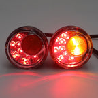 Clear Rear LED Running Brake Turn Signal Indicator Light for XL 883 1200 (1992–2017)