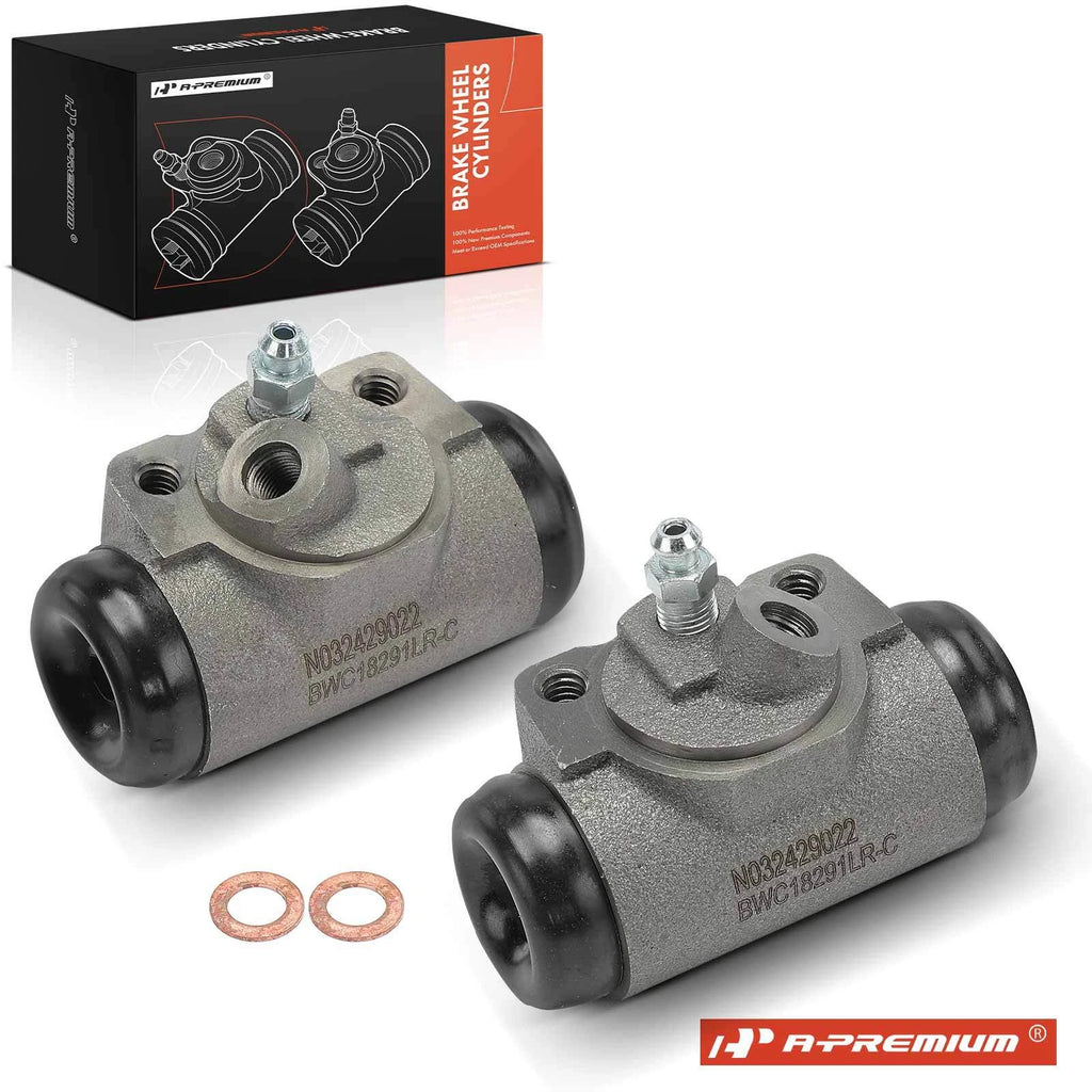 2X Front Drum Brake Wheel Cylinder for Ford F-250 