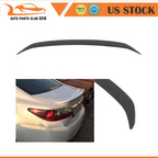 Matte Black ABS Rear Spoiler Lip for Lexus ES300h (2013–2018)