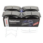 Bosch QuietCast Front Ceramic Brake Pads for Lexus LX570, Toyota Sequoia, Tundra (2008–2021)