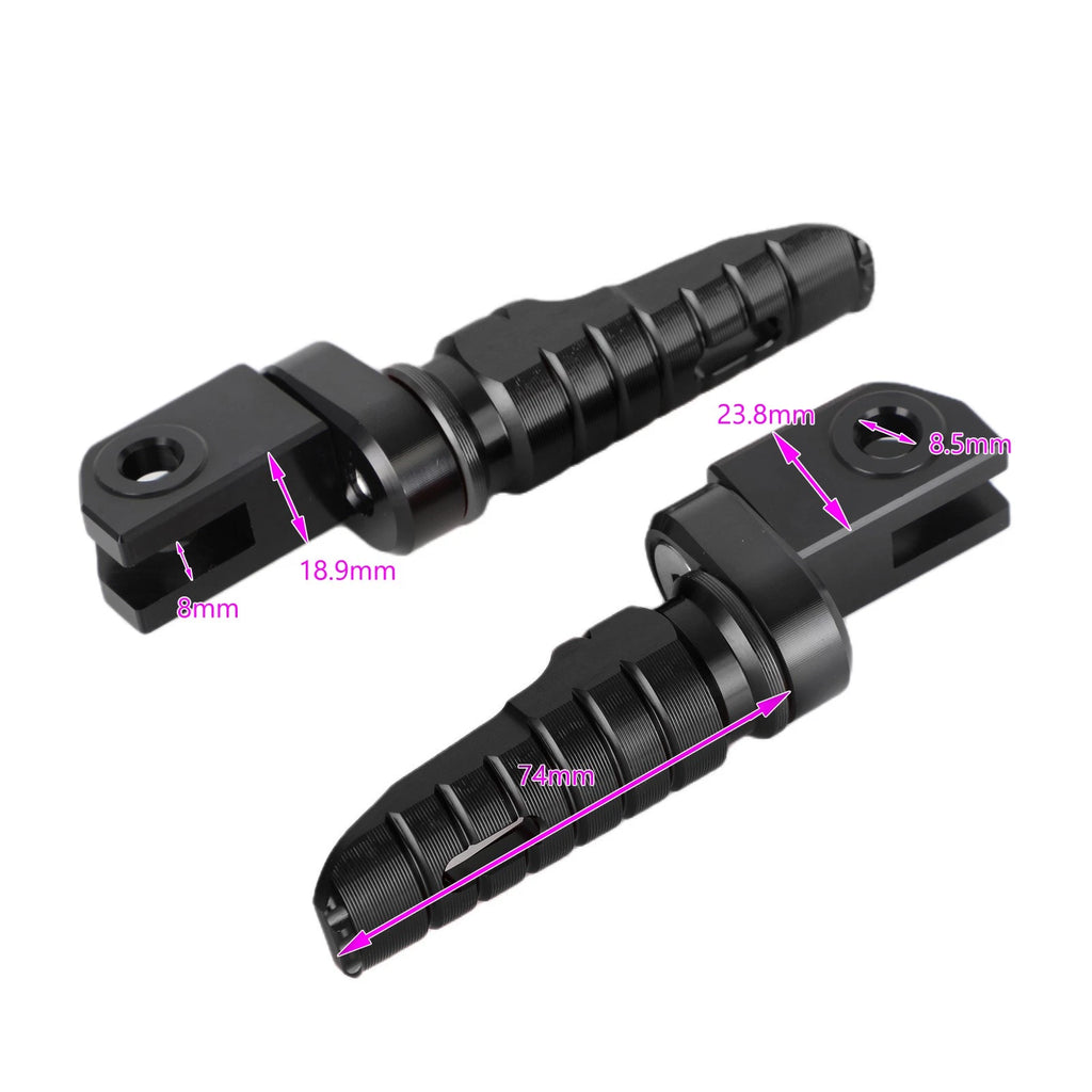 Front Footrests Foot Pegs for Aprilia RSV4 Factory (2009–2022), Tuono 660 (2021–2022)