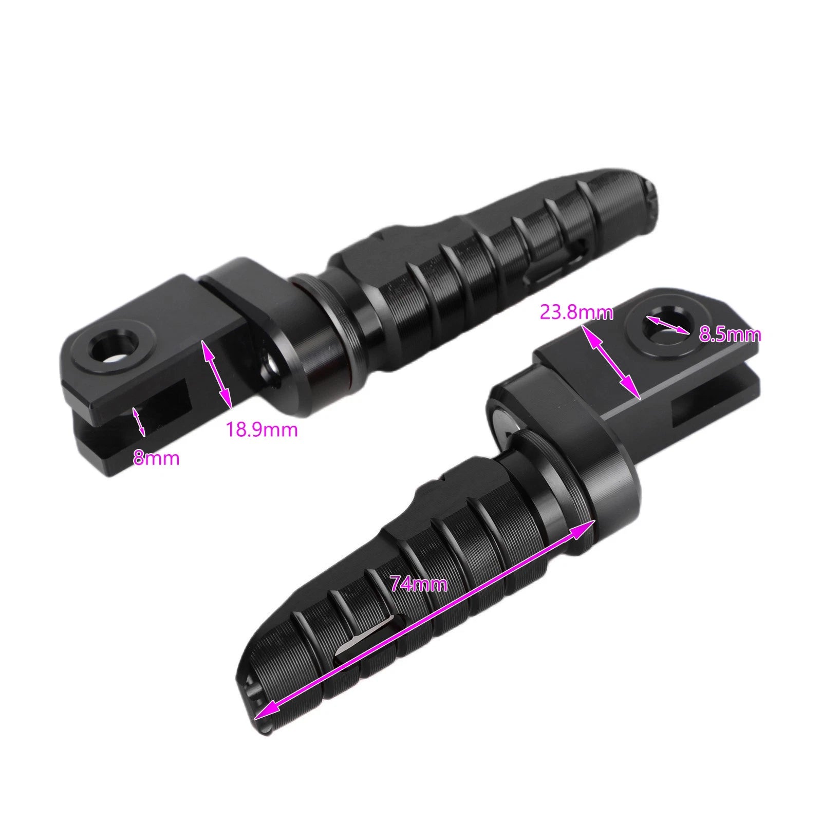Front Footrests Foot Pegs for Aprilia RSV4 Factory (2009–2022), Tuono 660 (2021–2022)
