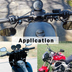 7/8" Drag Handlebars for Harley Dyna Softail Sportster XL1200