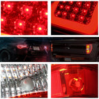 3D LED Bar Tail Light for Chevy Silverado (2003–2007)