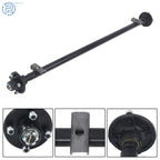 2000 lbs Idler Trailer Axle for Boat RV (4 Lug, 4" ID, 57" Hub Face)
