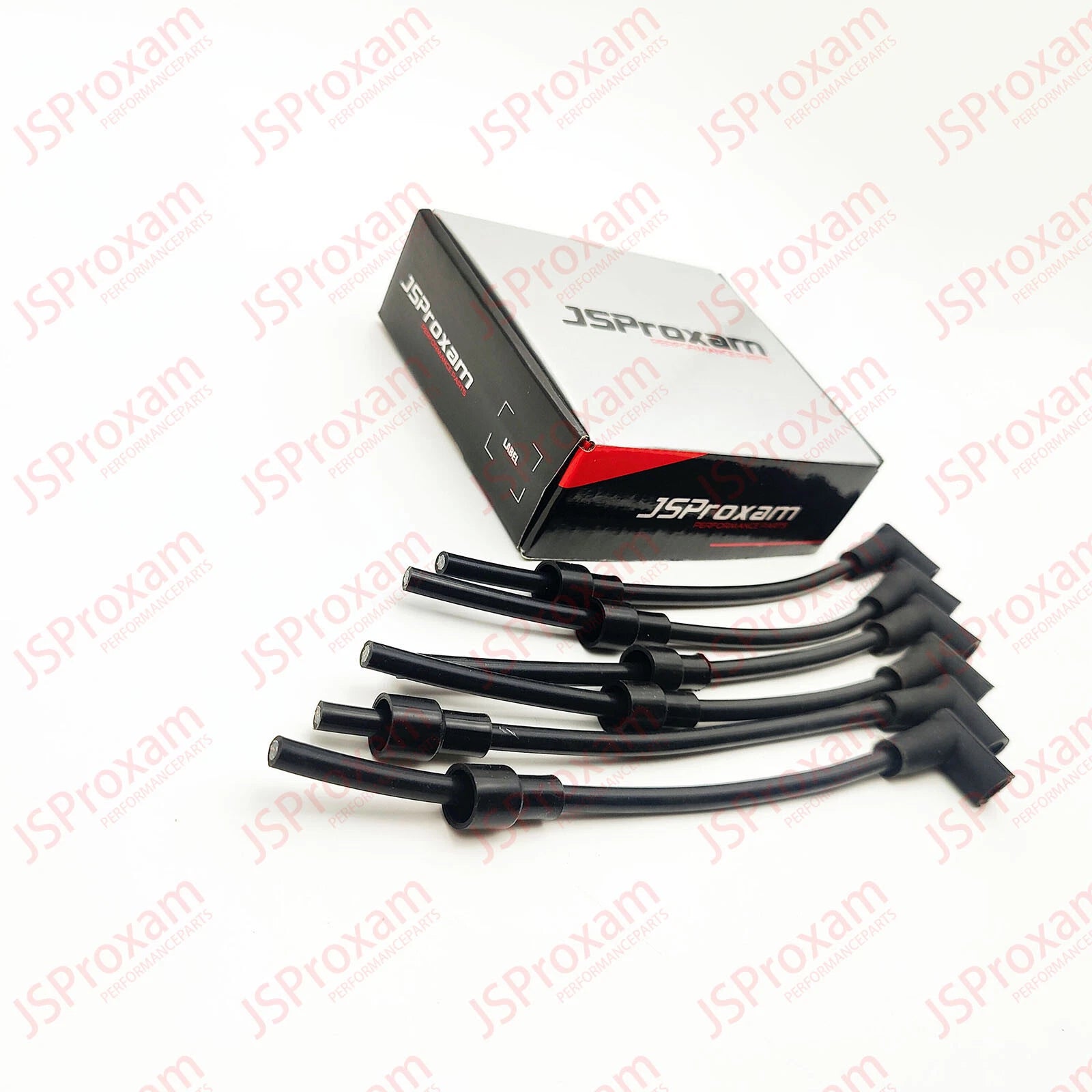 6x Spark Plug Wire for Mercury 30-300hp (1984–2000) 84-821945A61 857124A1 25CM