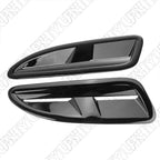 Front Bonnet Vent Air Inlet Trim Gloss Black for Jaguar XKR XK8 (2002-2009)