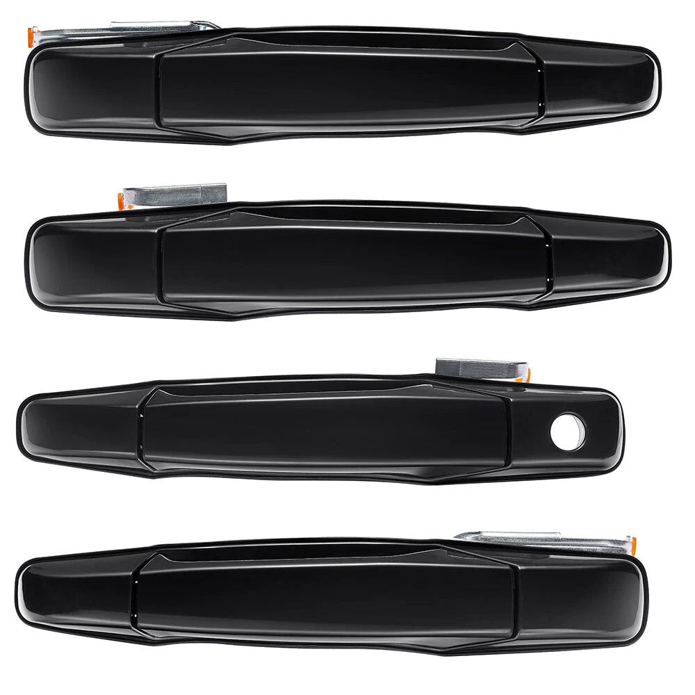 4PCS Door Handle Front & Rear for Chevy Silverado Tahoe Sierra Denali (2007-2014)