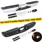 Front/Rear Bumper with LEDs for Ford F250 F350 (1999–2016)