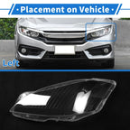 Car Front Left Headlight Lens Cover for Mercedes-Benz S-Class (2006-2009)