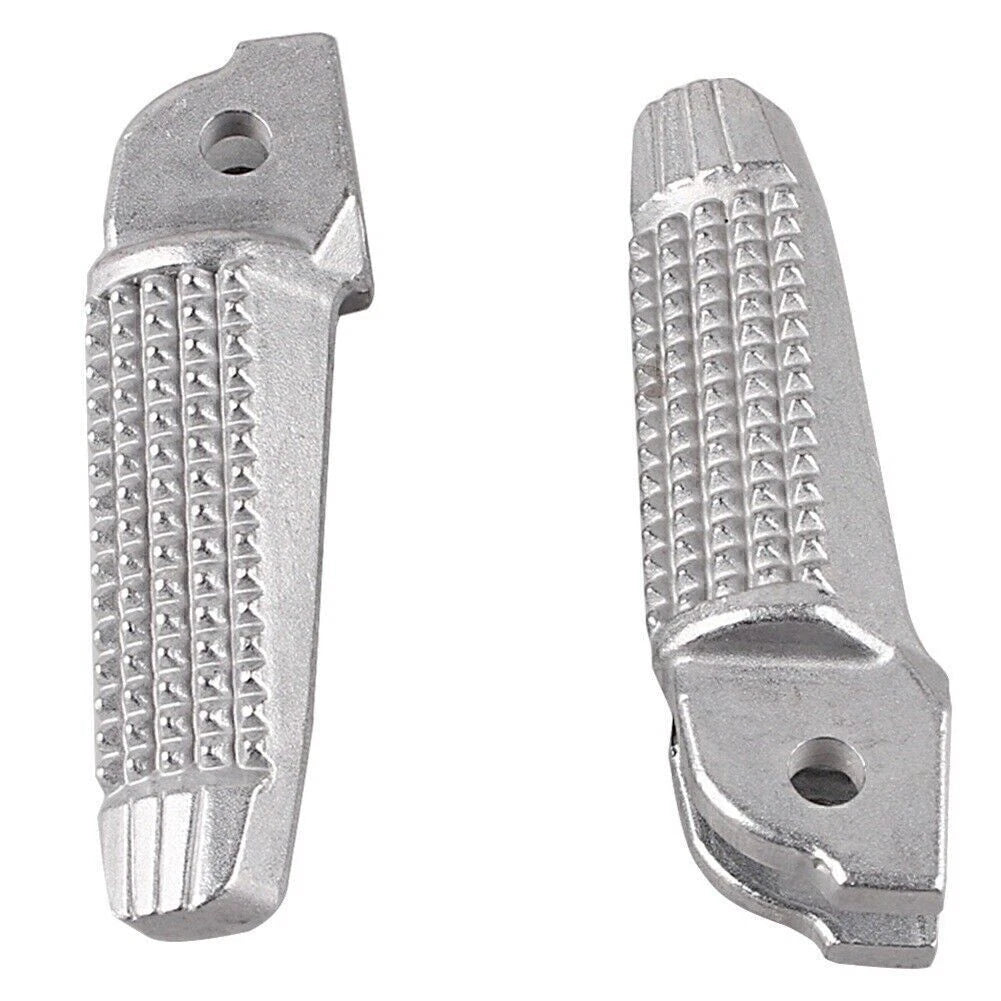 Set of 2 Front Foot Pegs for BMW K1200R (2004–2008) - Silver