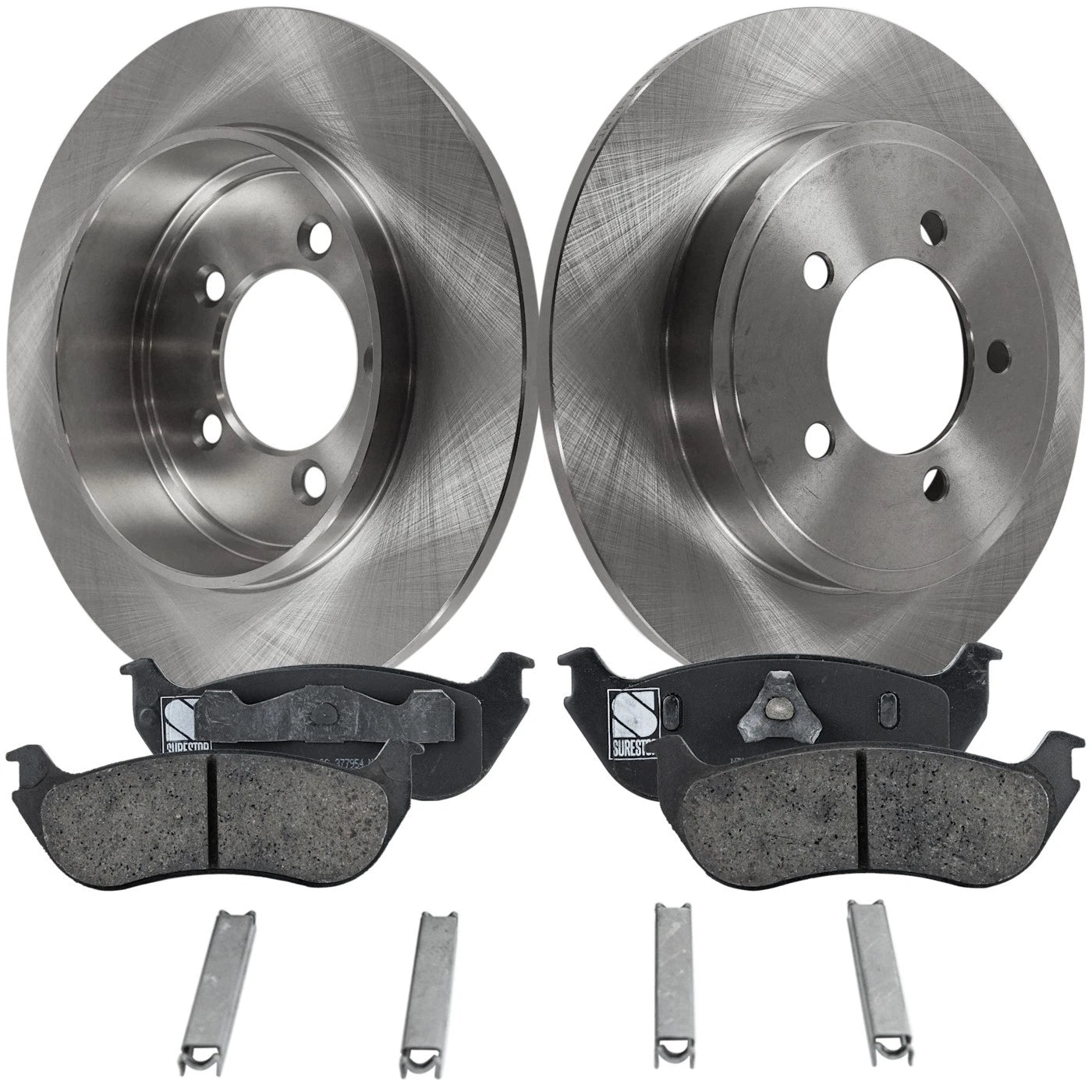 Disc Brake Rotor & Pad Kit for Ford Explorer (2008–2010)