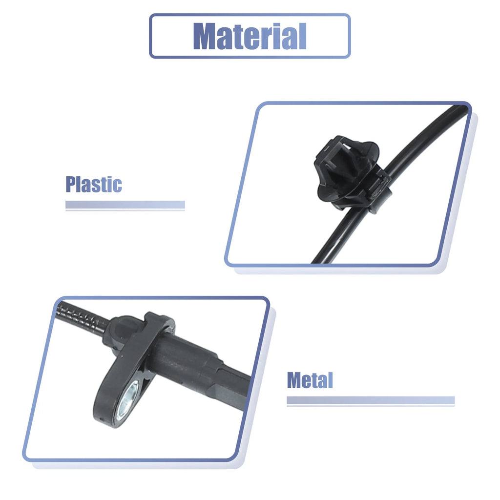 2X Front ABS Sensor No.DA8Z2C204A/DA8Z2C204B for Ford Explorer 