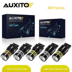 Set of 2 AUXITO 7443 7444 7440 LED Bulbs for Brake Stop Light