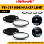 Smoked LED Side Marker Light for GMC Sierra, Chevy Silverado (2014–2020)