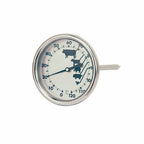 Stainless Steel Grill Thermometer for All Grills (90–998°F)