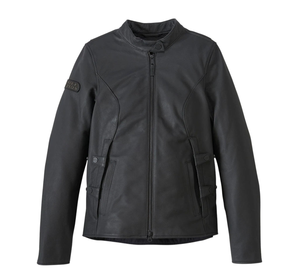 Harley-Davidson Women's Paradigm Triple Vent Leather Jacket XL 98100-24VW