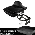 Chopped Trunk Backrest Rack for Harley Electra Glide Road King (1997–2008)