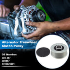 Set of 1 Alternator Freewheel Clutch Pulley 300-857 for Hyundai Sonata (2009–2014)