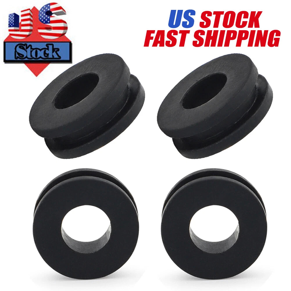 4X Heel Guard Peg Rest Grommet for Yamaha Banshee YFZ350 Blaster 200 Warrior