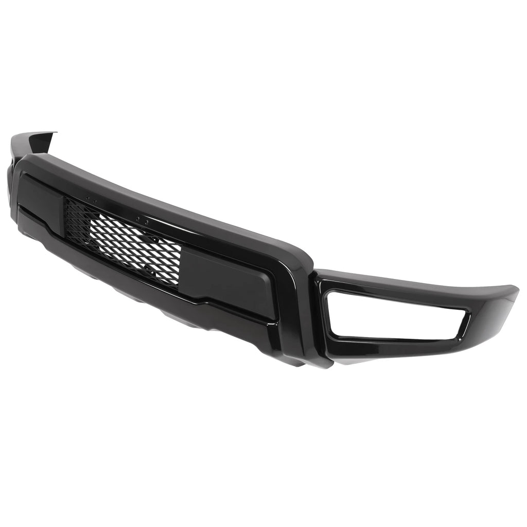 Steel Black Front Bumper Raptor Style for Ford F150 (2021–2024)