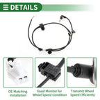 ABS Wheel Speed Sensor No.L2144372YF for Mazda CX-9 (2007–2015)