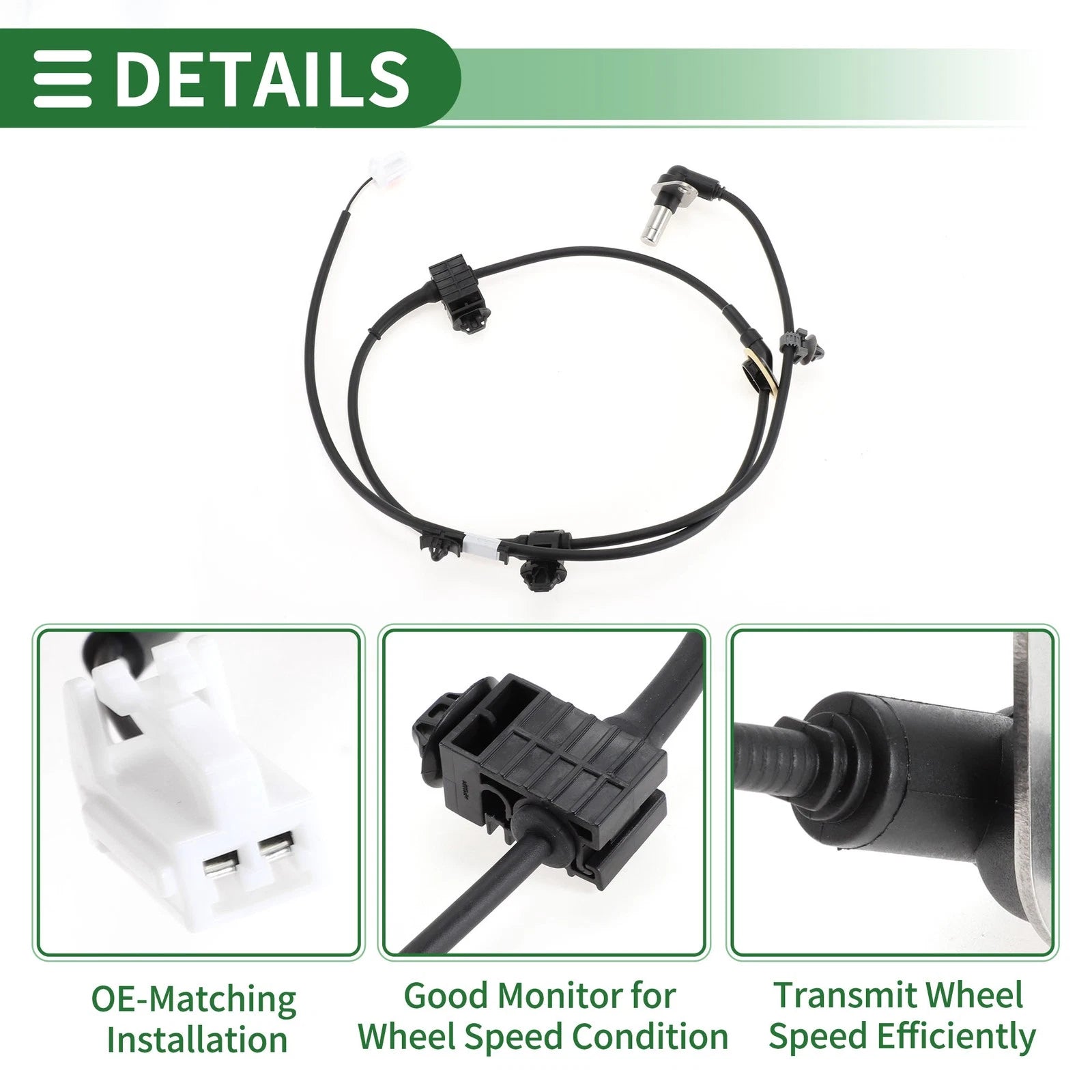 ABS Wheel Speed Sensor No.L2144372YF for Mazda CX-9 (2007–2015)